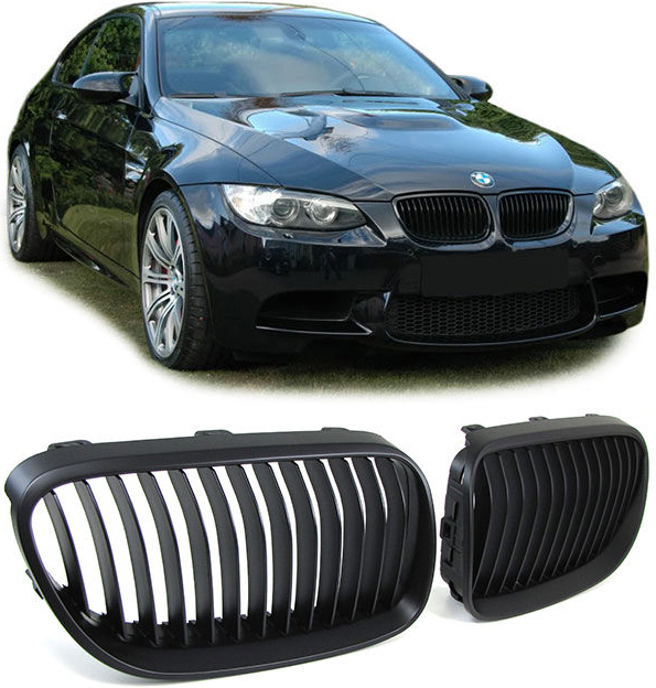 Maska prednja BMW Coupe E92 E93 Cabrio crna mat